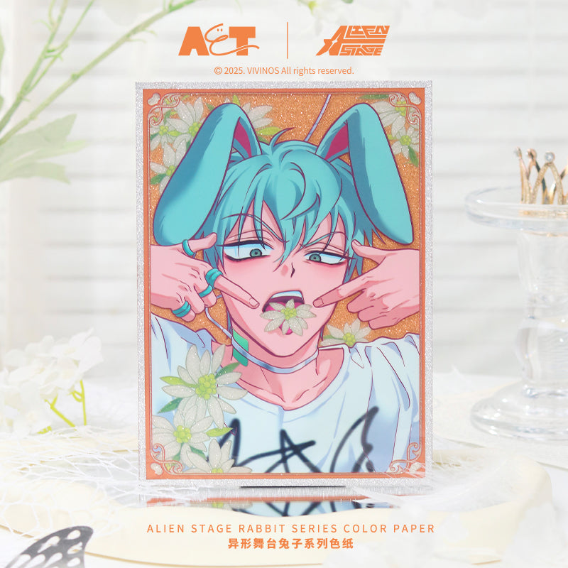 ALIEN STAGE | Rabbit Series Acrylic Stand Figure & Shikishi Board Set