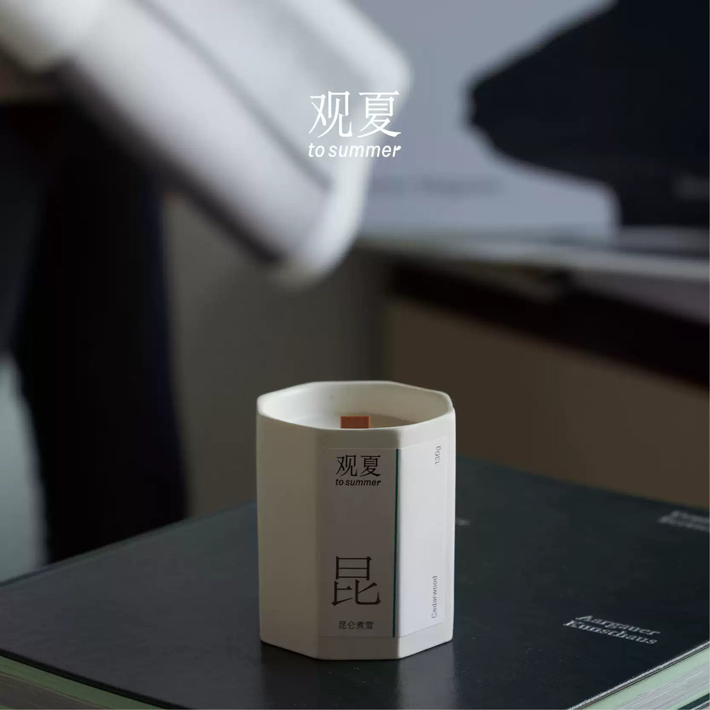 TO SUMMER Scented Candle 130g  - Plum Blossom Simmered Tea