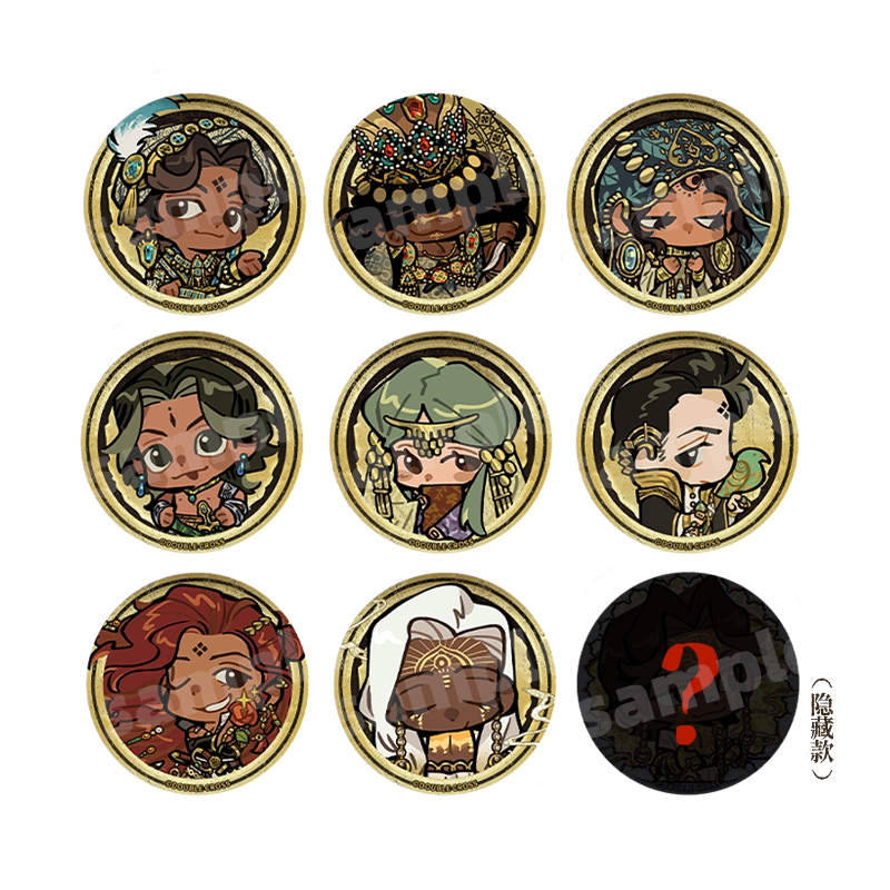 Sultan's Game | Badge & Acrylic Badge Blind Box