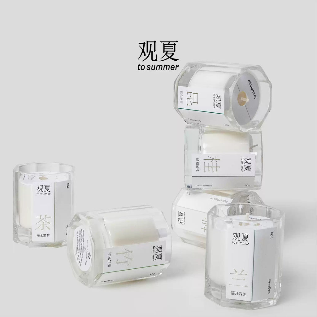 TO SUMMER Mini Scented Candle Gift Box 30g* 6