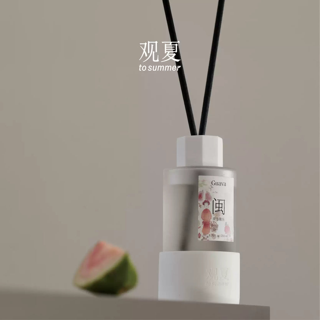 TO SUMMER Porcelain Aroma Diffuser - Cloud-Treading Rose 200ml