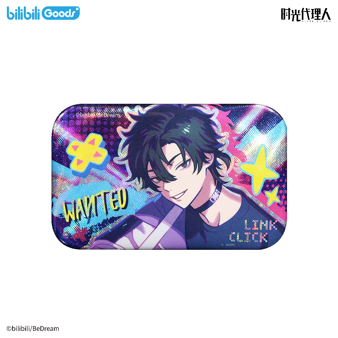 Link Click | Tou Lie Shi Jian De Tian Cai Series Badge & Acrylic Standee