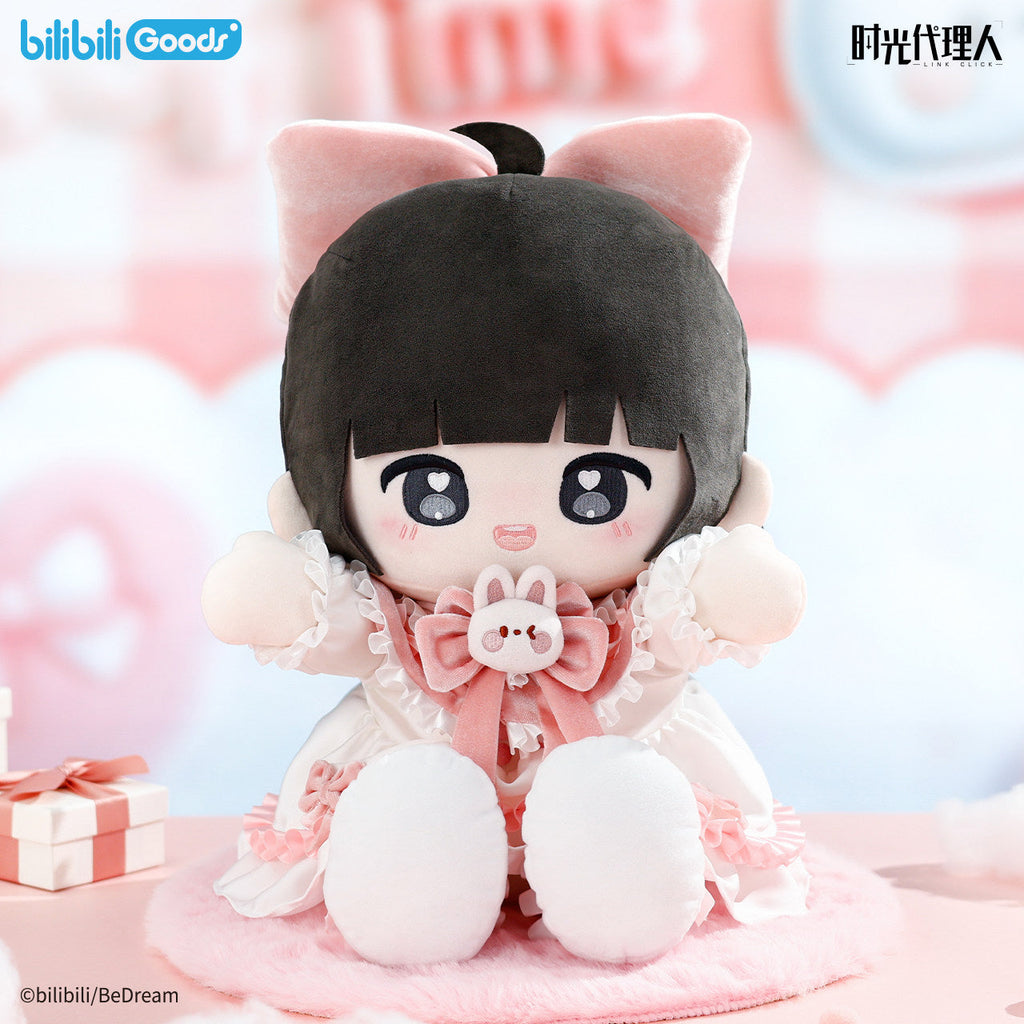 Link Click | Shi Zhi Li Series Plush Doll & Plush Charm Set