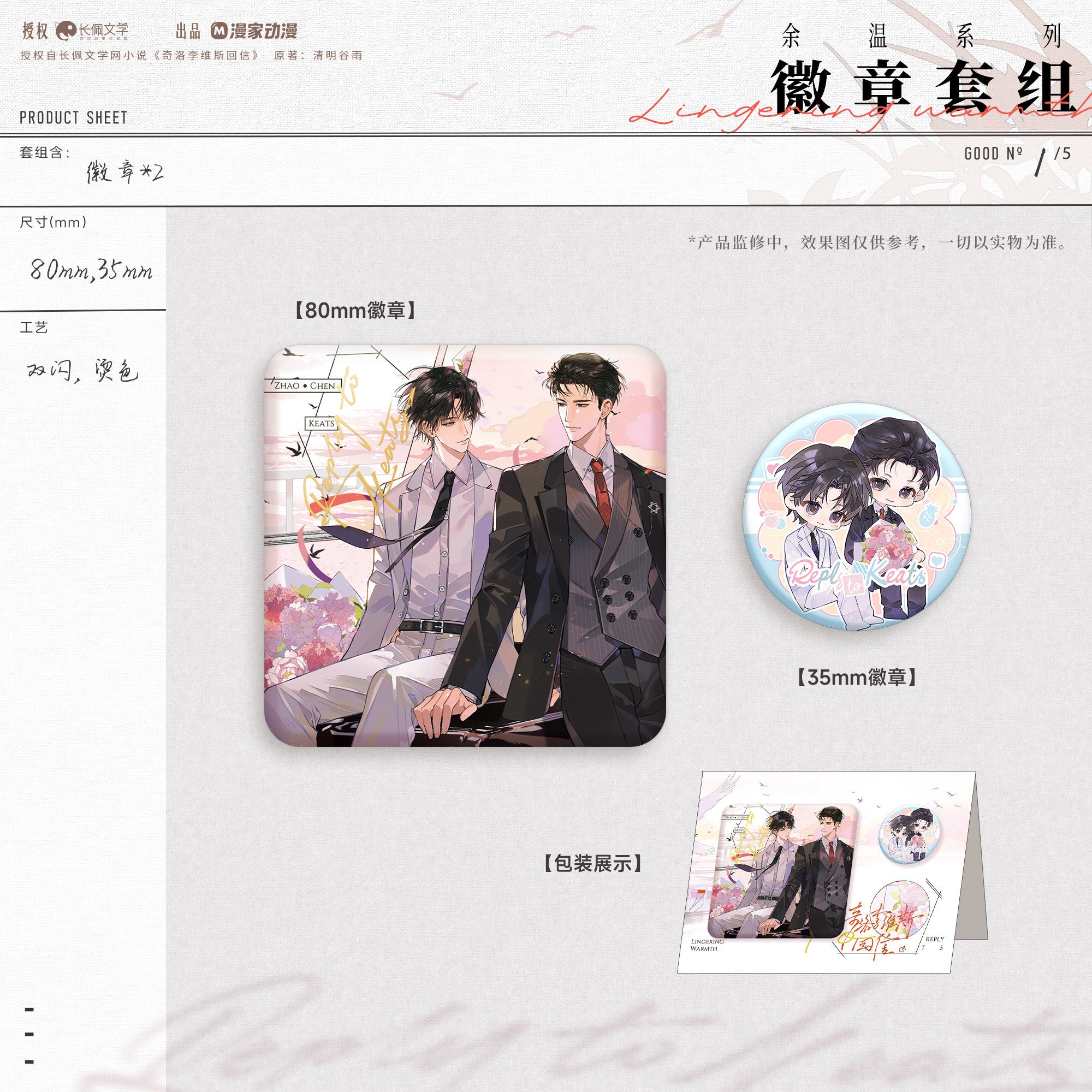 A Letter from Keanu Reeves | Yu Wen & Chen Hun Xian & Jie Huo Series