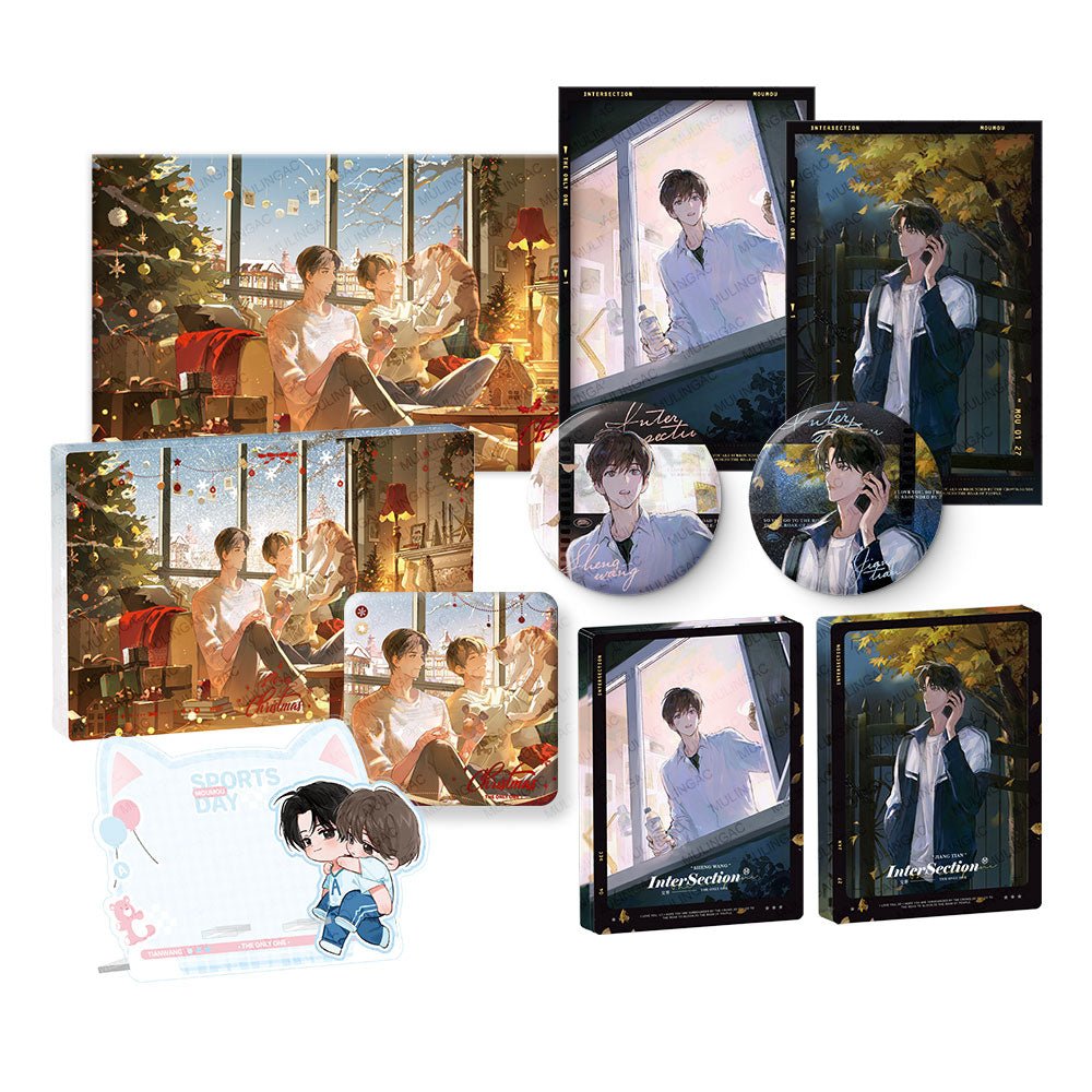 The Only One | Mou Mou Badge & Acrylic Stand Figure & Quicksand Standee Set 2
