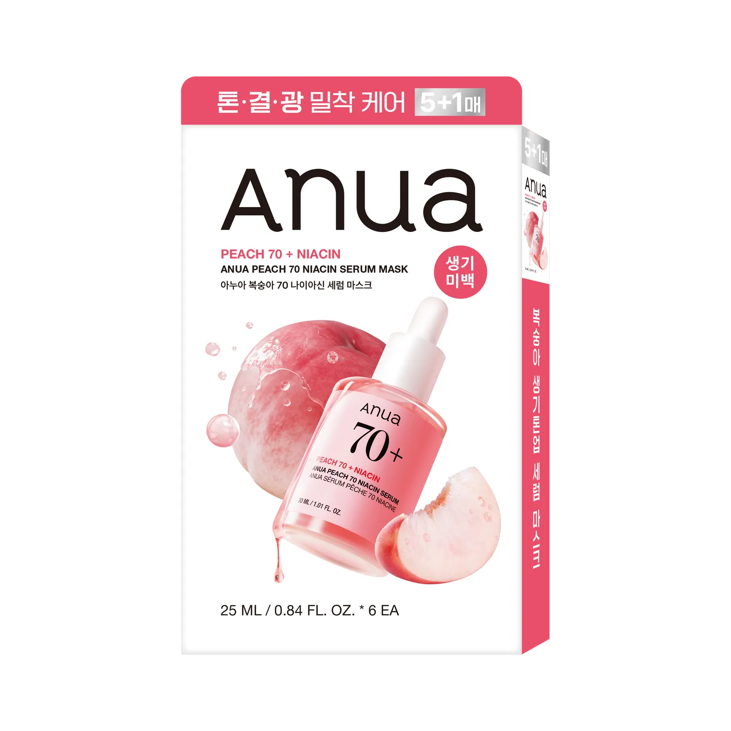 Anua Mask Sheet 5ea Set (+1ea)
