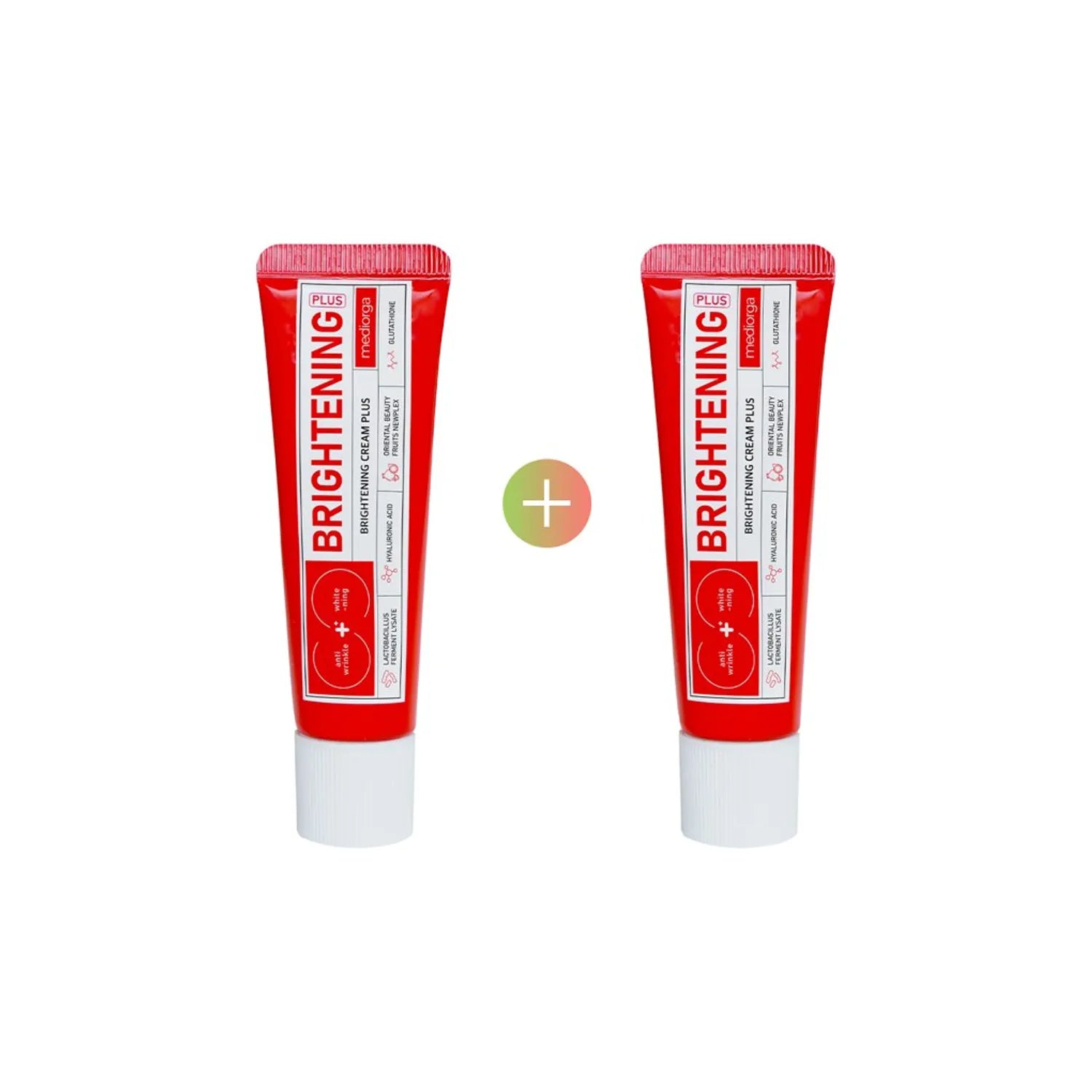 mediorga Brightening Cream Plus 1+1 Special Set (30mL+30mL)