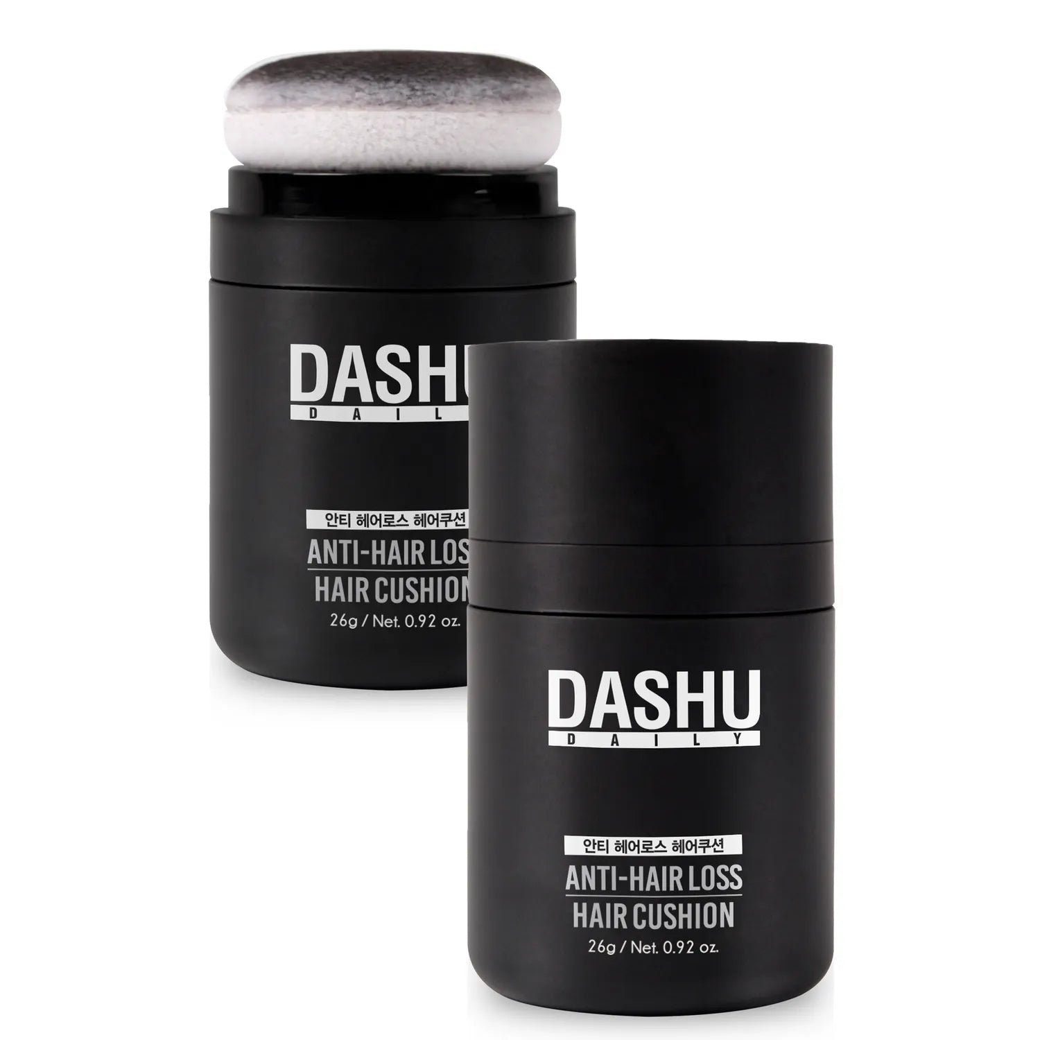 DASHU Daily Easy Cover Hair Cushion (Natural Black) 16g