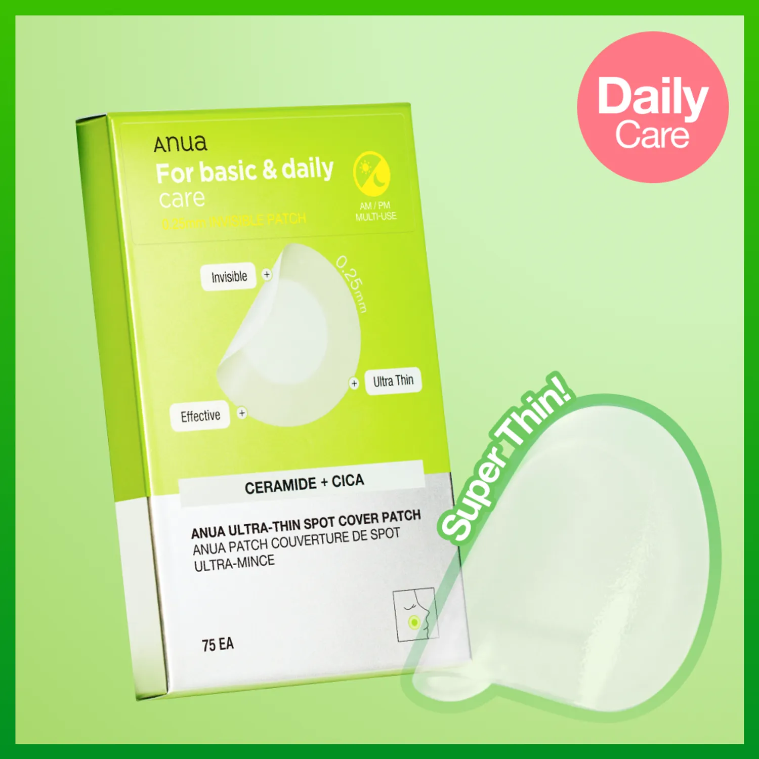 Anua Ultra-Thin Spot Cover Patch 75ea