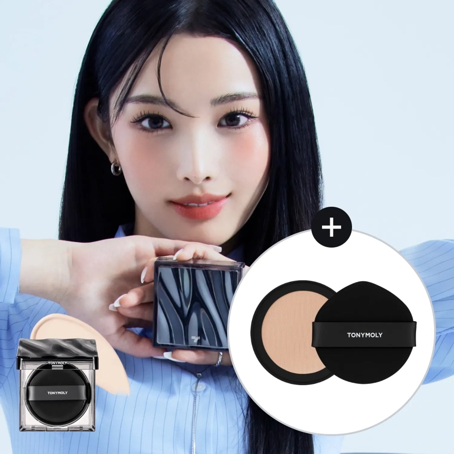 [ZOOTOPIA EDITION] TONYMOLY Skin Tone Fixing Cover Cushion Set