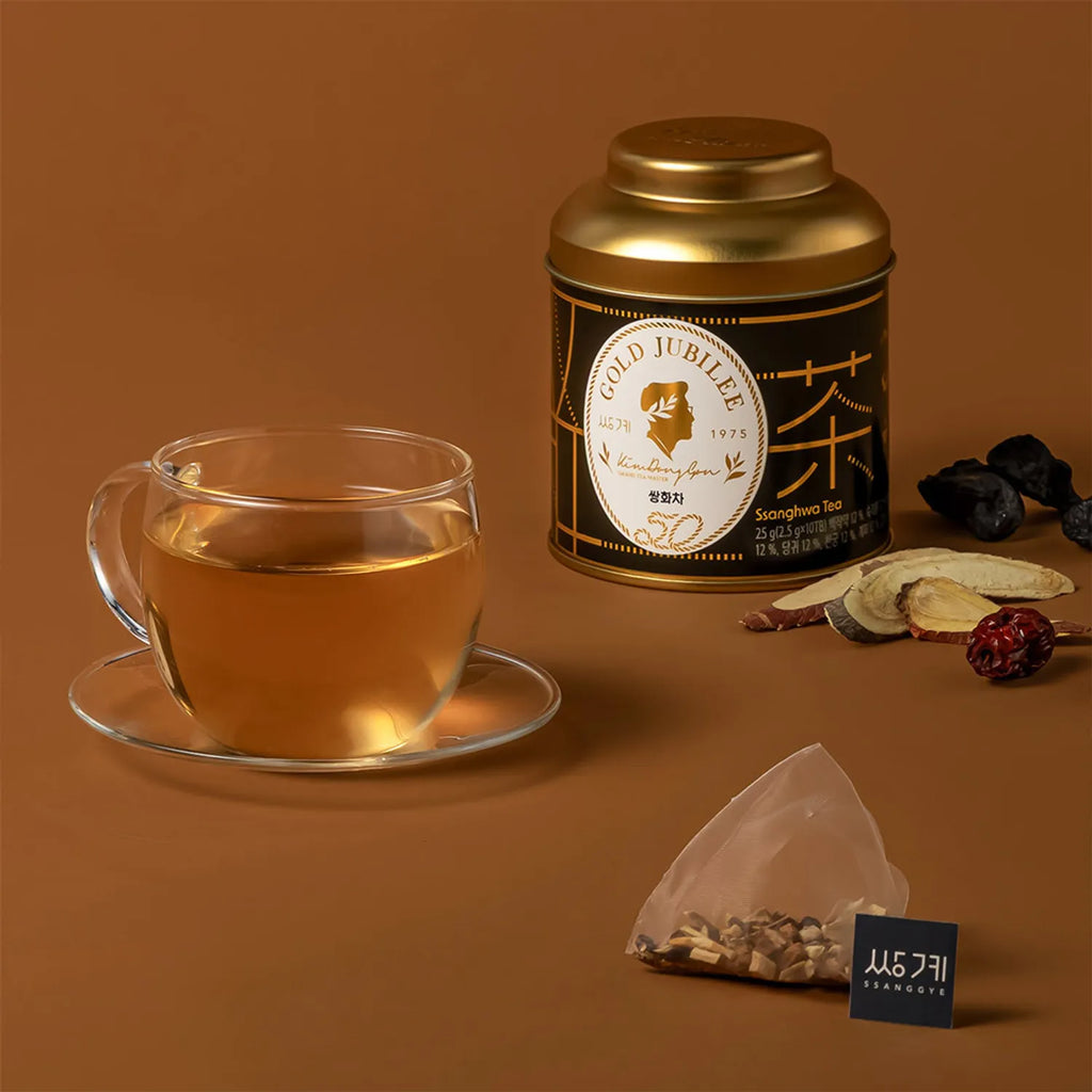 Ssanggye Gold Jubilee #Ssanghwa Tea 10ea