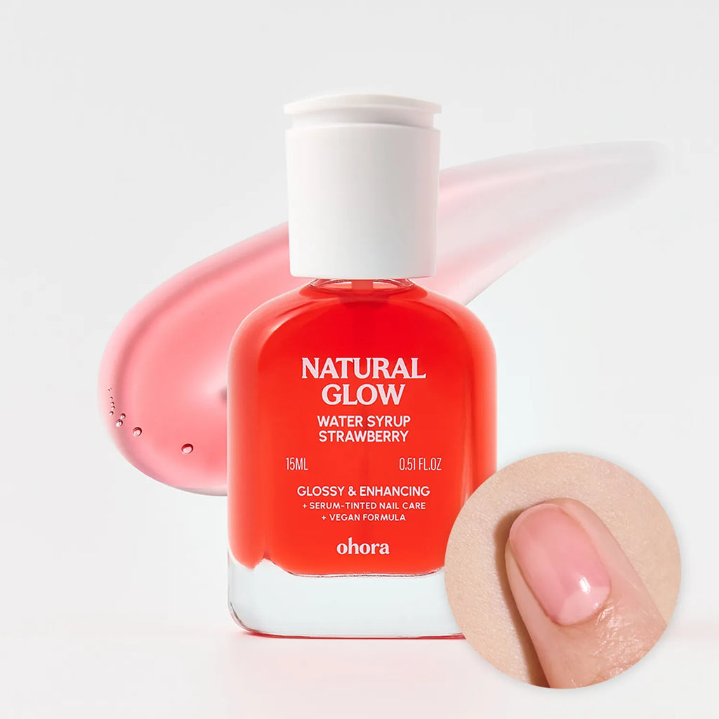 ohora Natural Glow Milk Syrup Nail Strengthener 15ml (10 Colors)
