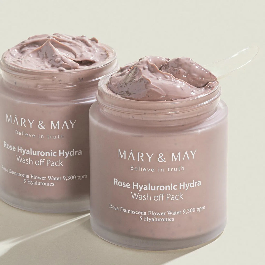 Mary & May Rose Hyaluronic Hydra Wash Off Pack 125g