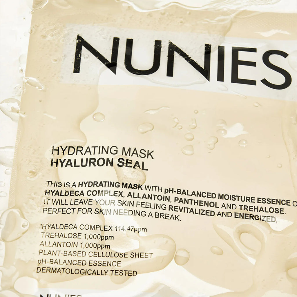 NUNIES Hydrating Sheet Mask Hyaluron Seal 5ea