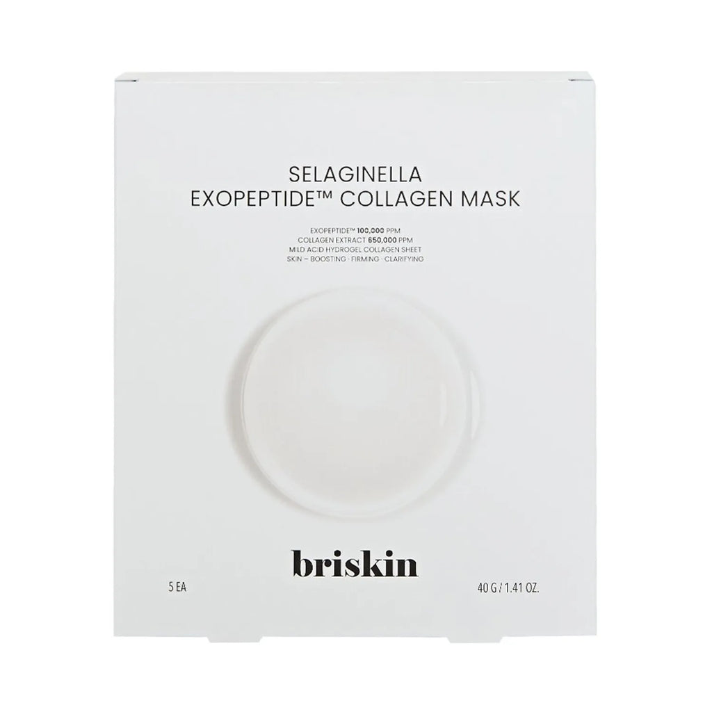 briskin Selaginella Exopeptide Collagen Mask Sheet 5P
