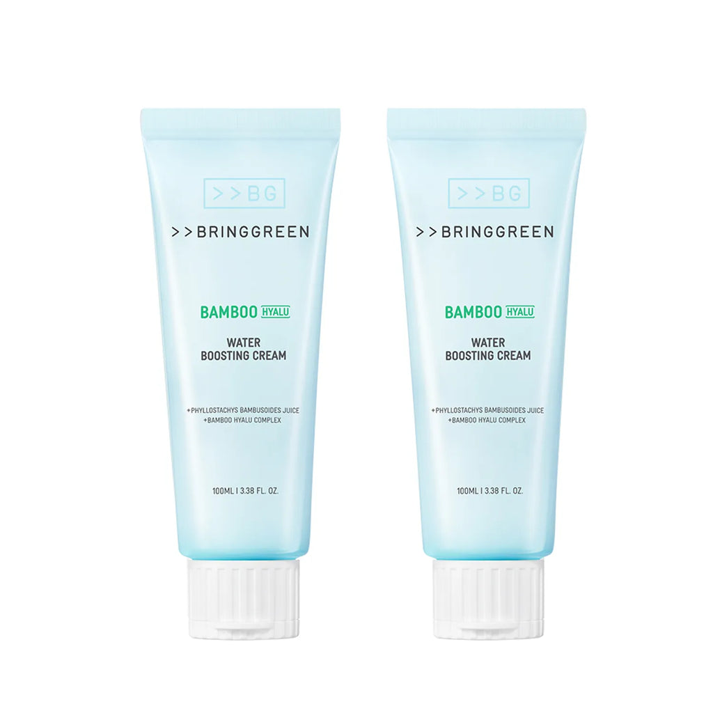 BRINGGREEN Bamboo Hyalu Water Boosting Cream 100ml Double Pack