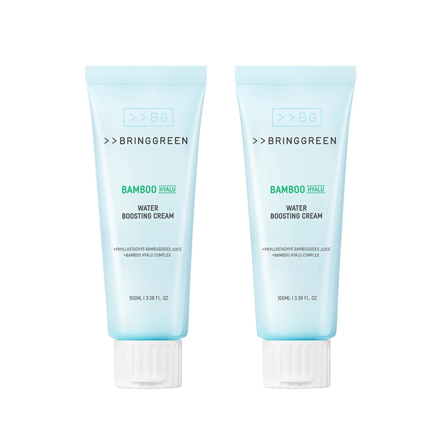 BRINGGREEN Bamboo Hyalu Water Boosting Cream 100ml Double Pack