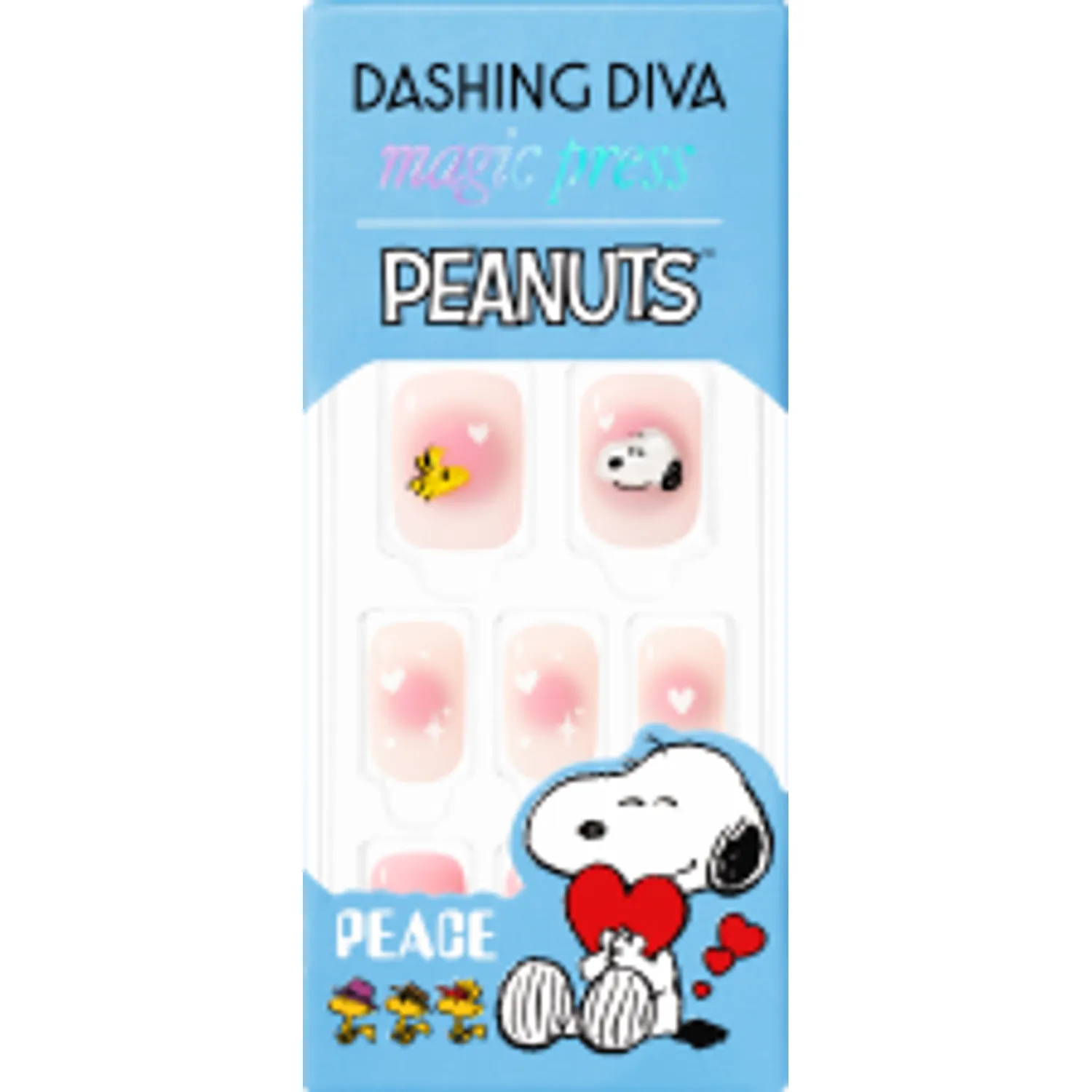 Dashing Diva Magic Press [Peanuts] (Nail/Pedi)