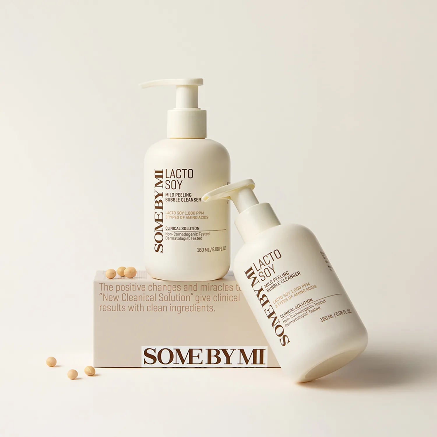 SOME BY MI Lacto Soy Mild Peeling Bubble Cleaser 180ml