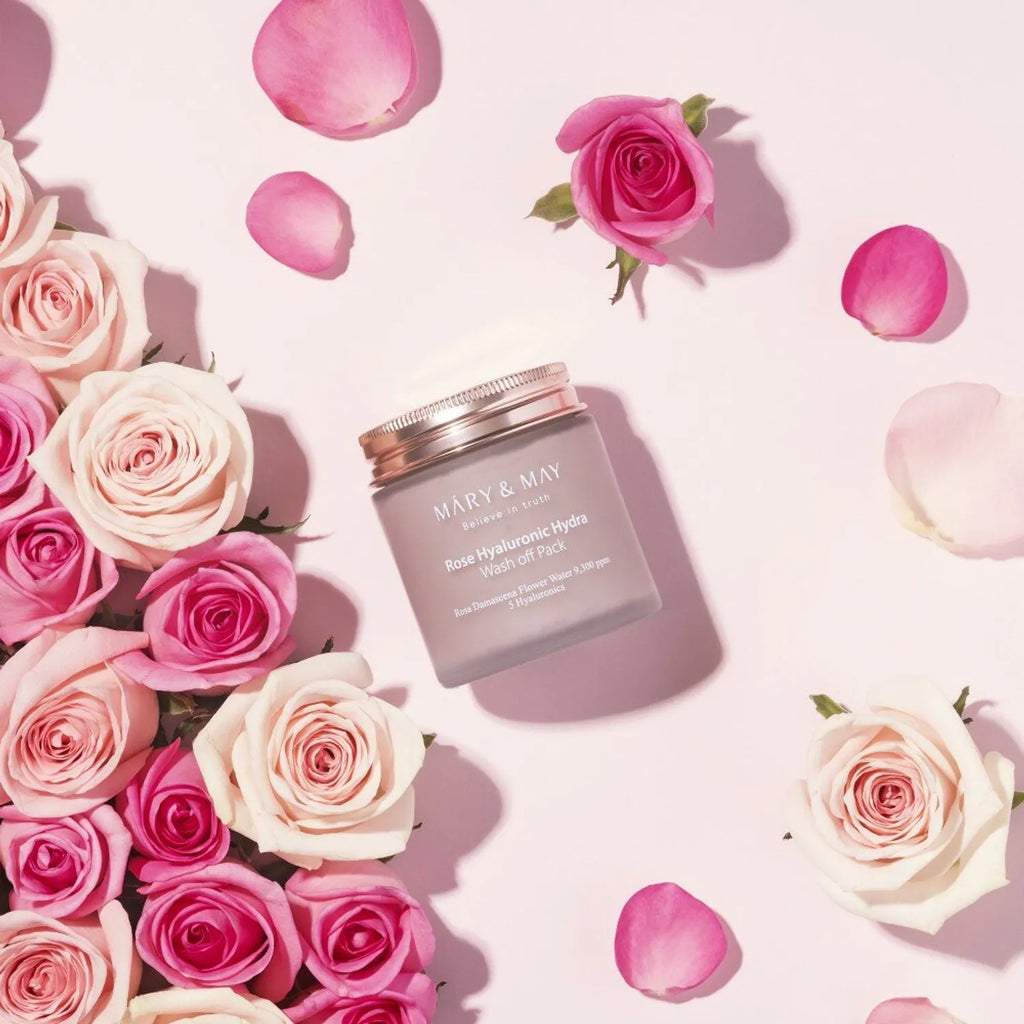 Mary & May Rose Hyaluronic Hydra Wash Off Pack 125g