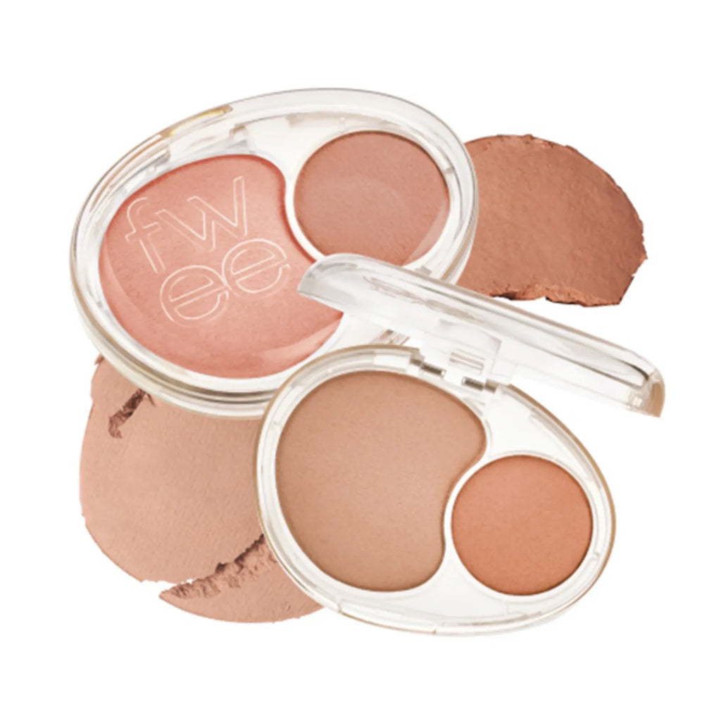 fwee Mellow Dual Blusher (12 Options)