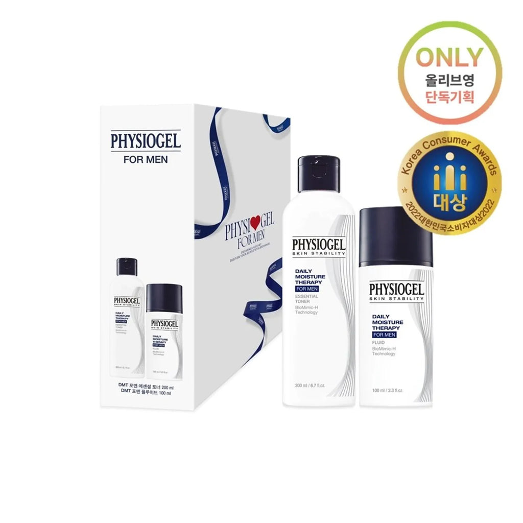 PHYSIOGEL DMT For Men Toner & Fluid Lotion Special Set (Toner 200mL + Fluid 100mL)