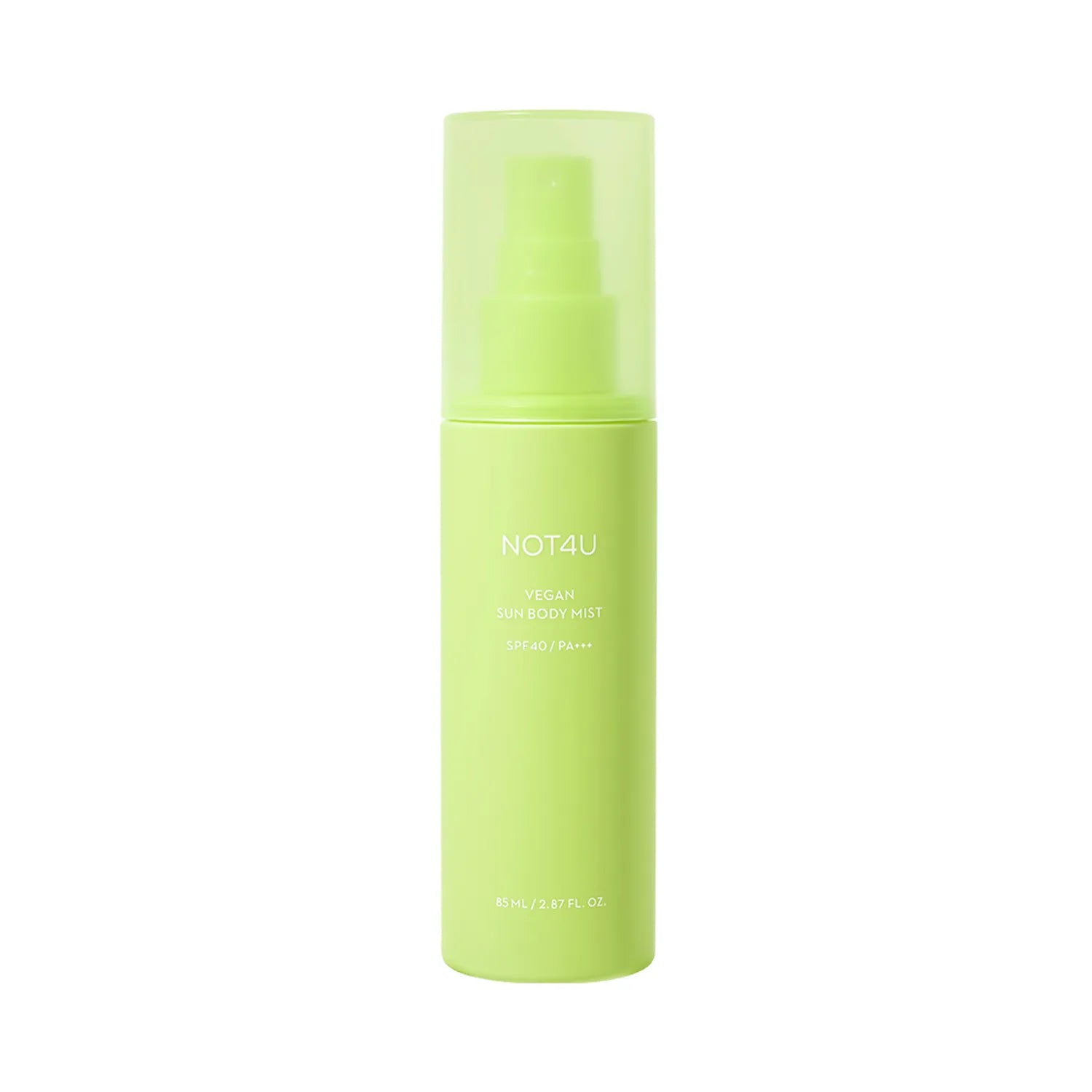 NOT4U Vegan Sun Body Mist 85ml