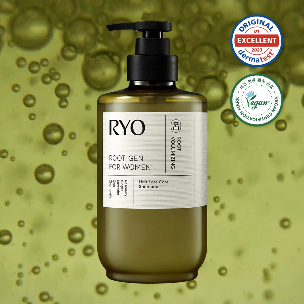 Ryo Root:Gen Scalp Care Shampoo for women 353mL Special Set (+100mL) Choose 1 out