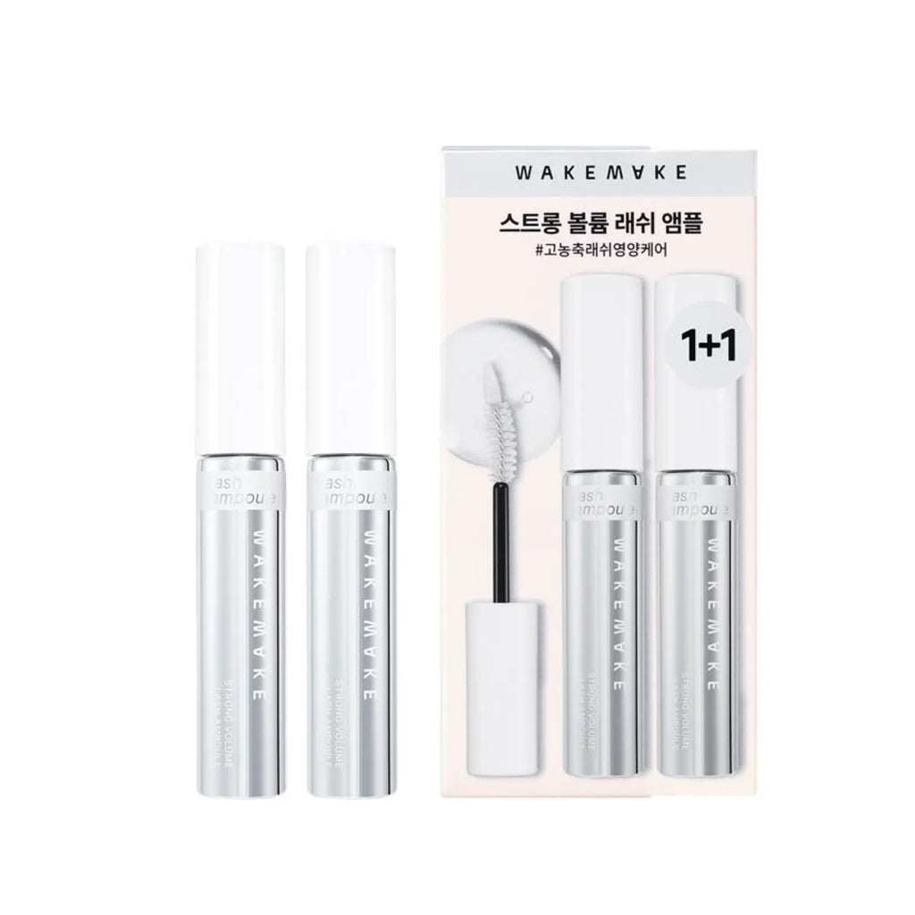 WAKEMAKE Strong Volume Lash Ampoule 7.5g (Set/Single)