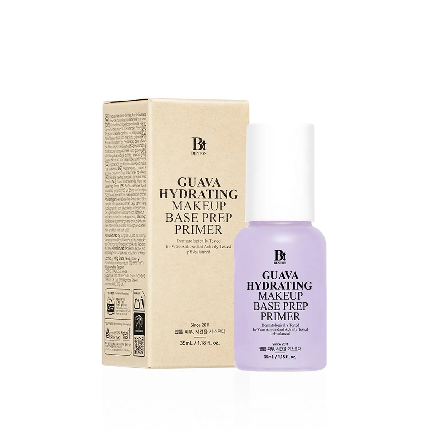 BENTON Guava Hydrating Makeup Base Prep Primer 35ml
