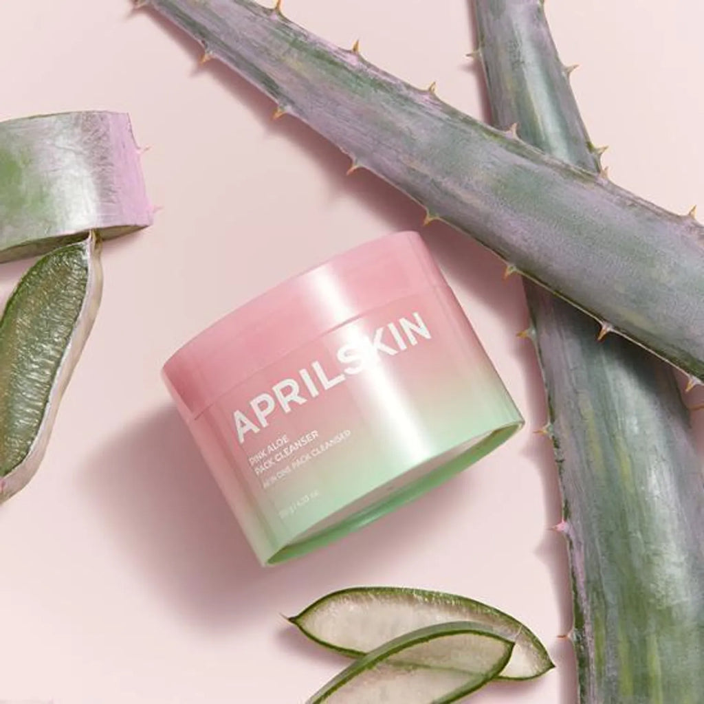 April Skin Pink Aloe Pack Cleanser 120g