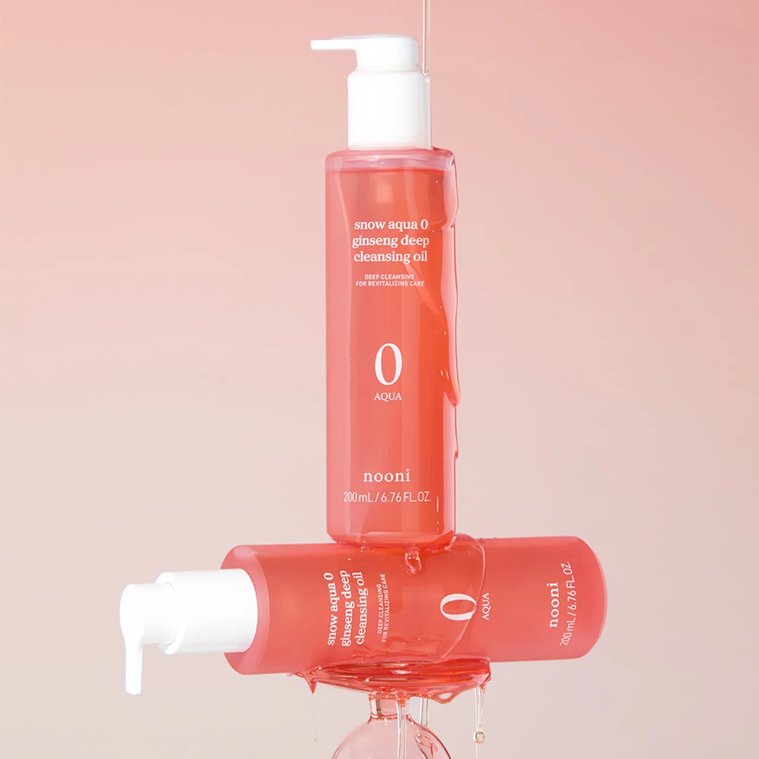 nooni Snow Aqua Zero Ginseng Deep Cleansing Oil (200ml)