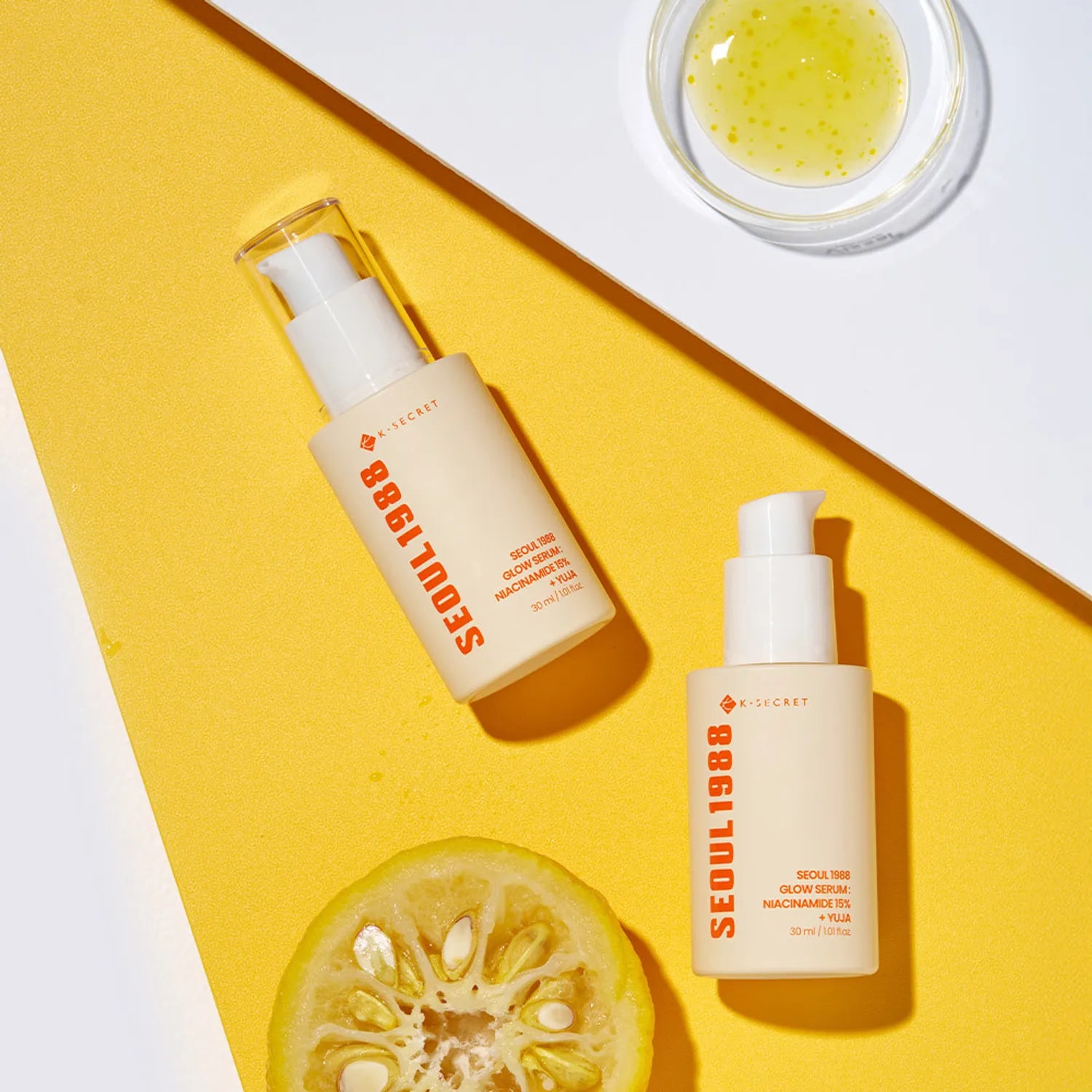 KSECRET Seoul 1988 Glow Serum: Niacinamide 15%+Yuja 30ml