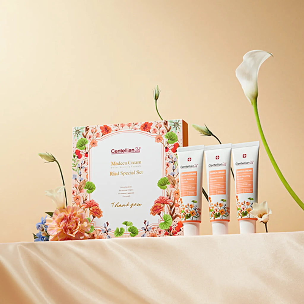 Centellian24 Madeca Cream Power Boosting Formula 50ml Triple Set (Riad Gift)