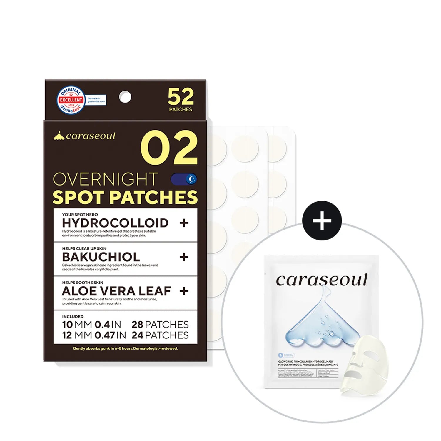 caraseoul Overnight Spot Patch 52P