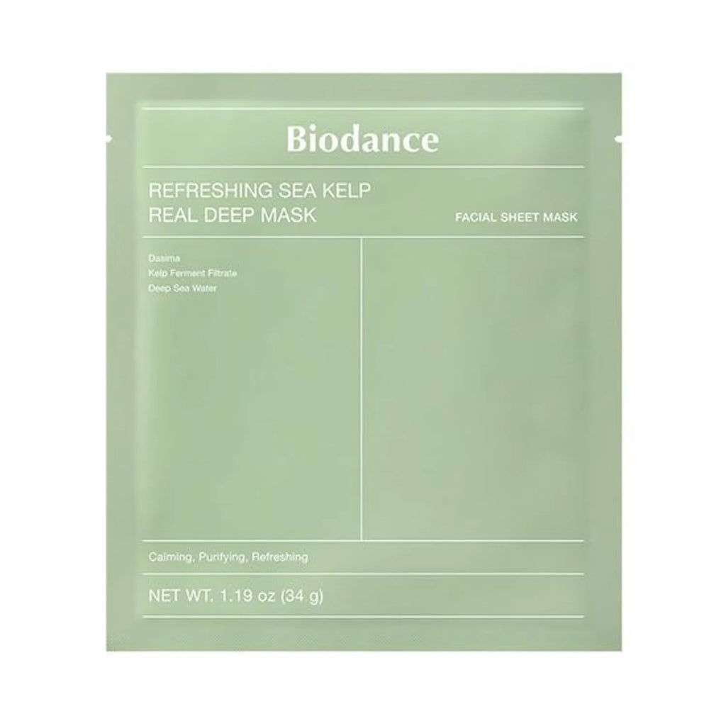 BIODANCE Refreshing Sea Kelp Real Deep Mask Sheet 4ea