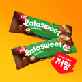 lalasweet Low Sugar Deep Cream Wafers Hazelnut Choco Bar 26g
