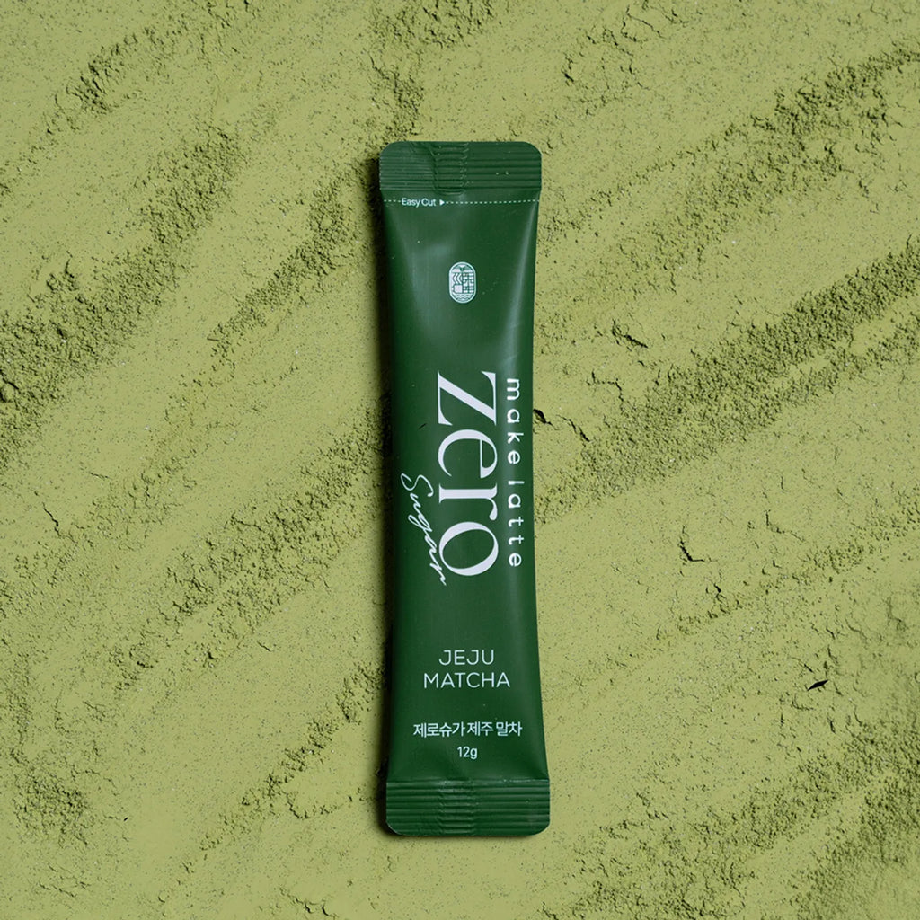 Garumaster Make Latte Zero Sugar #Jeju Matcha 12g*10ea
