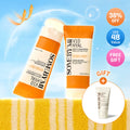 SOME BY MI V10 Hyal Air Fit Sunscreen 50mL DOUBLE SET (+ Lacto Soy Enzyme Deep Cleansing Foam)