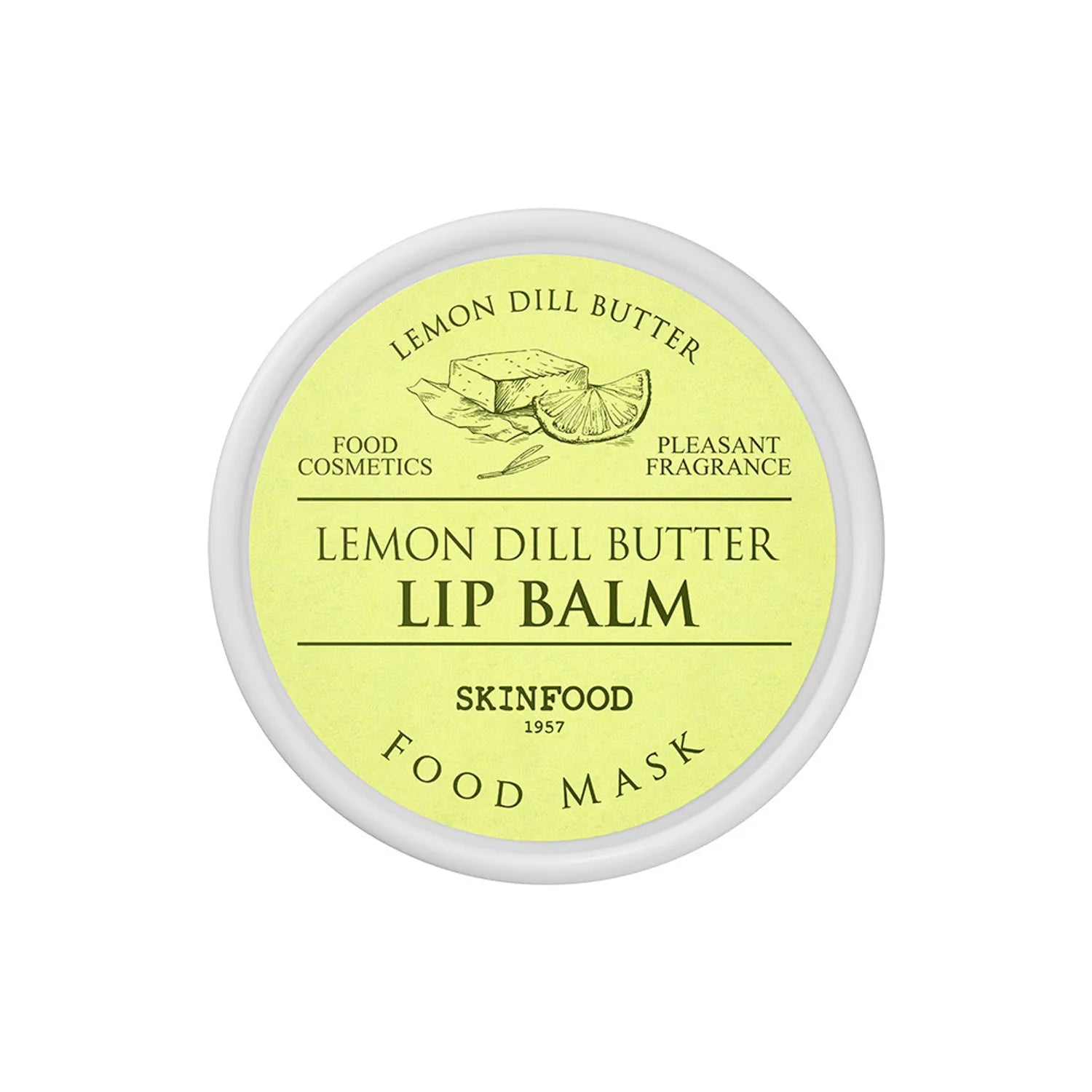 Skinfood Lemon Dill Butter Food Mask Lip Balm 21ml