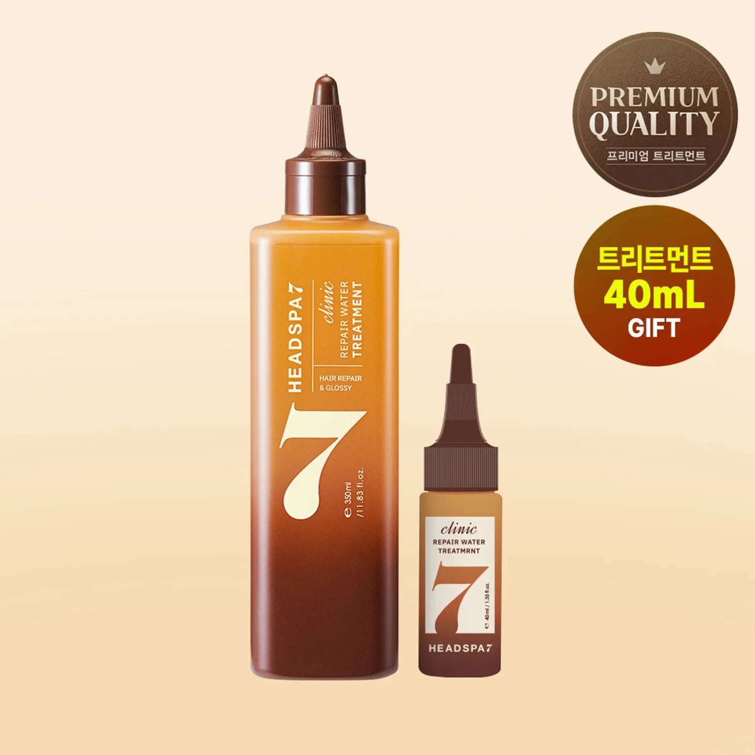 HEADSPA7 Clinic Repair Water Treatment 350ml+40ml