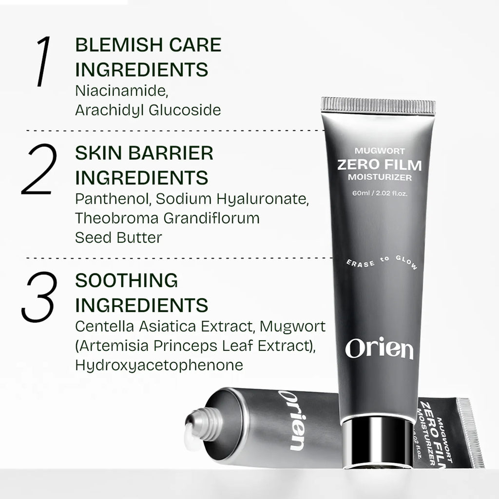 orien Mugwort Zero Film Moisturizer 60ml