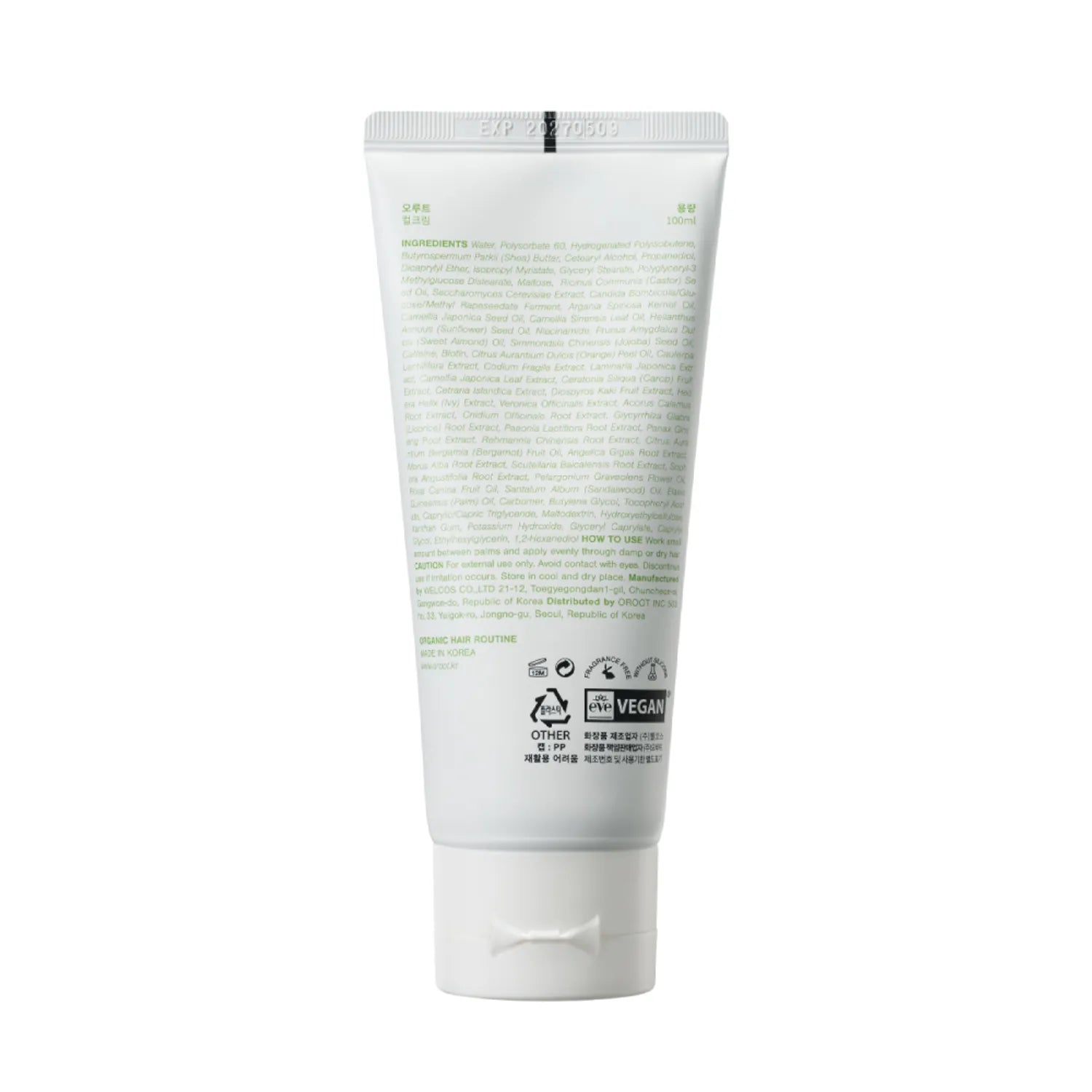 oroot Vegan Curl Cream 100ml