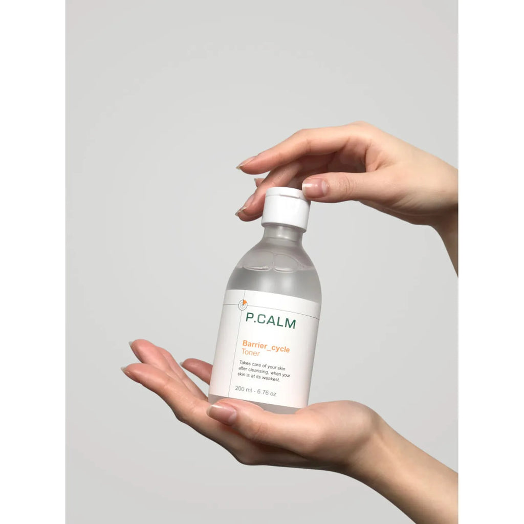 P.CALM Barrier Cycle Toner 200mL Special Set (+Cotton Pads)