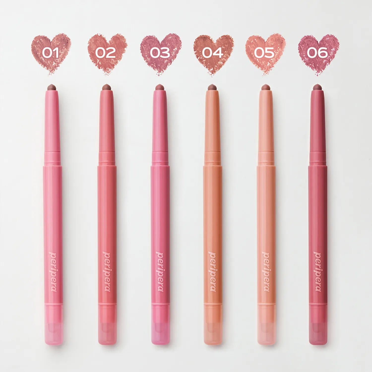 peripera Puffy Plumping Dew Lip Pencil (6 Colors)