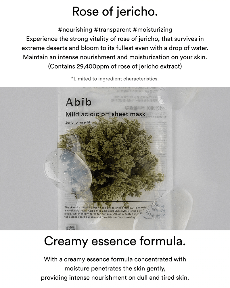 Abib pH Mask (Resurrection Plant)