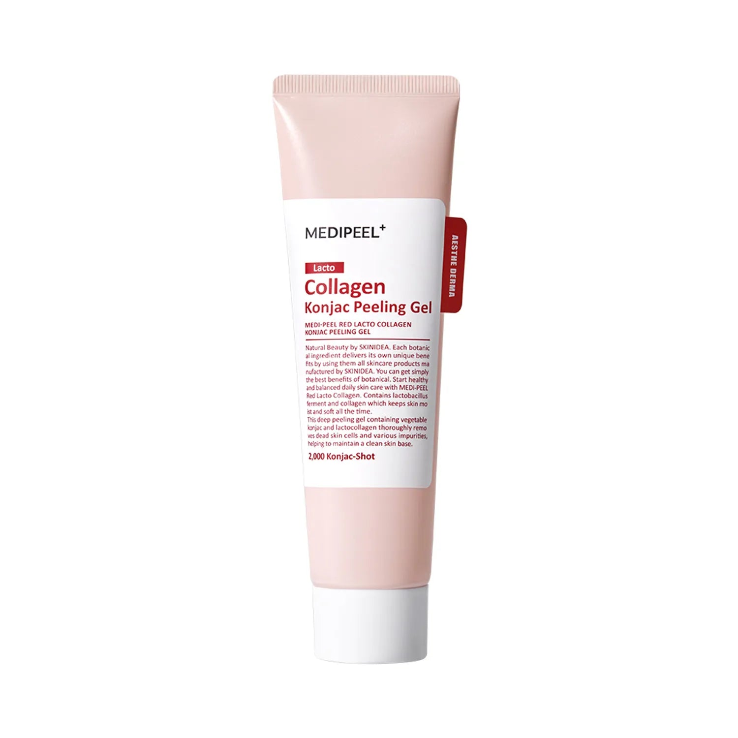 MEDI-PEEL Red Lacto Collagen Konjac Peeling Gel 95mL Special Set (+Red Lacto Foam Cleanser 15mL)