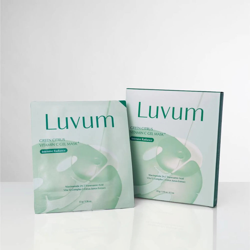 luvum Green Citrus Vitamin C Gel Mask+ 5ea