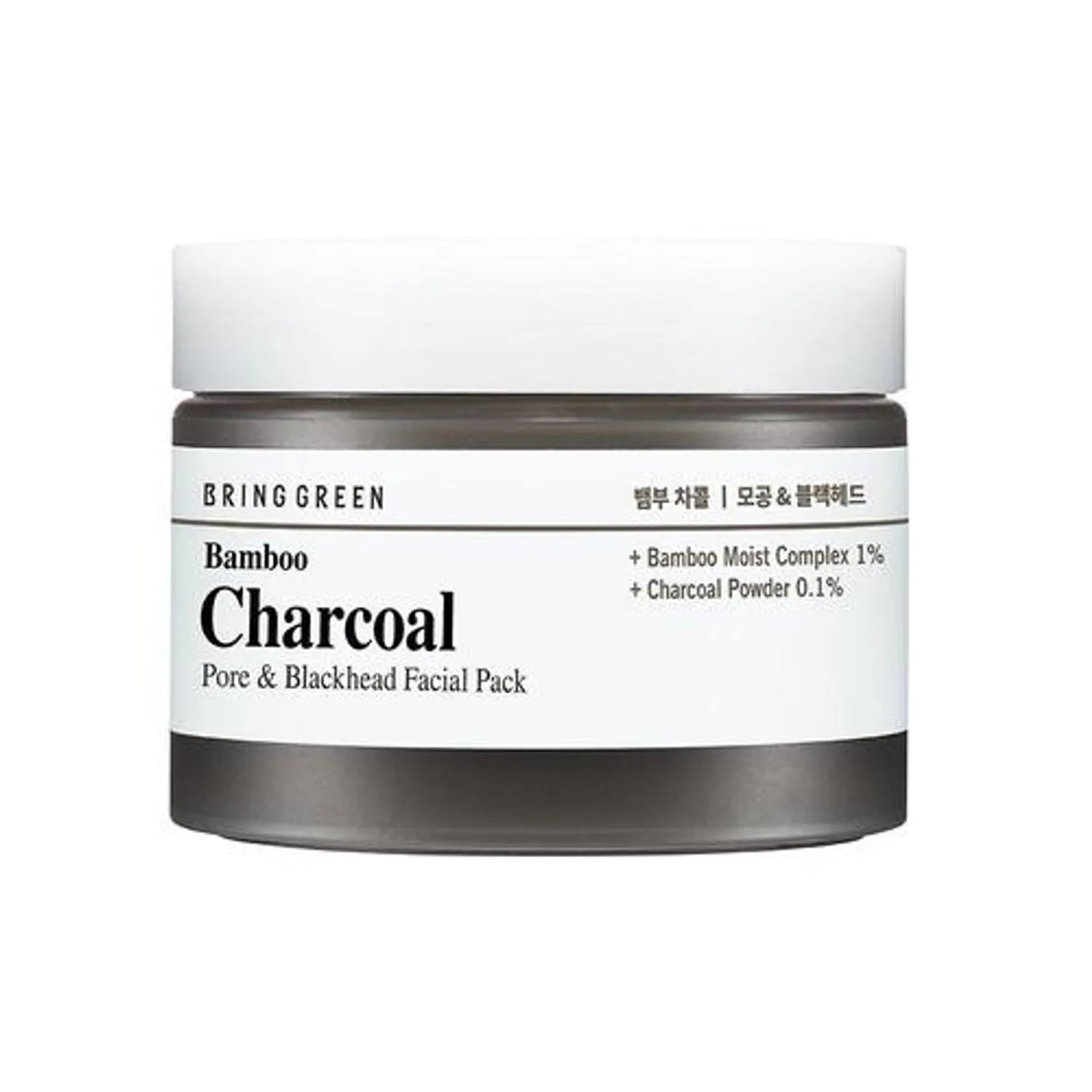 BRINGGREEN Bamboo Charcoal Pore & Blackhead Facial Pack 100ml