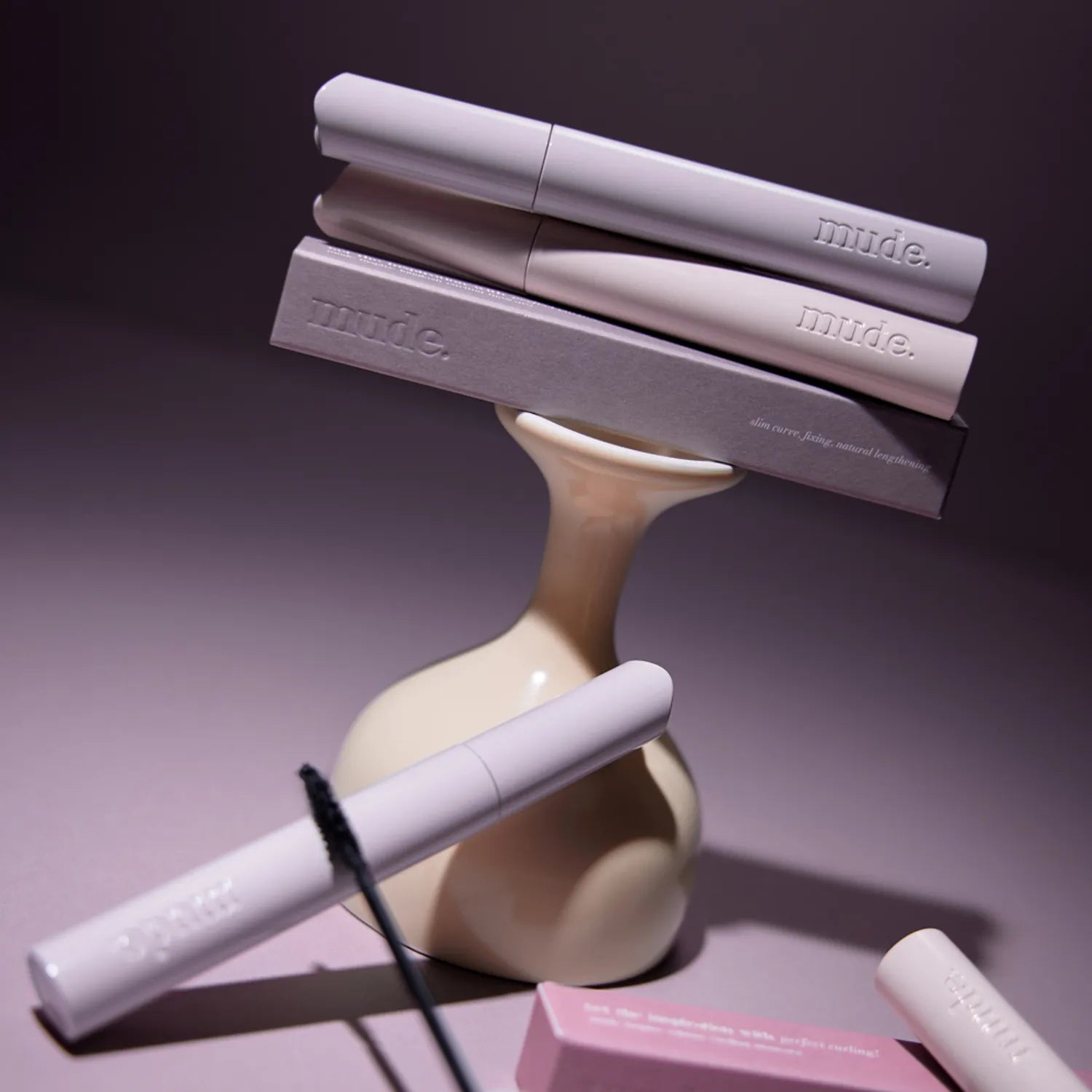 mude. Inspire Curling Mascara 8ml (Long Lash/Volume)